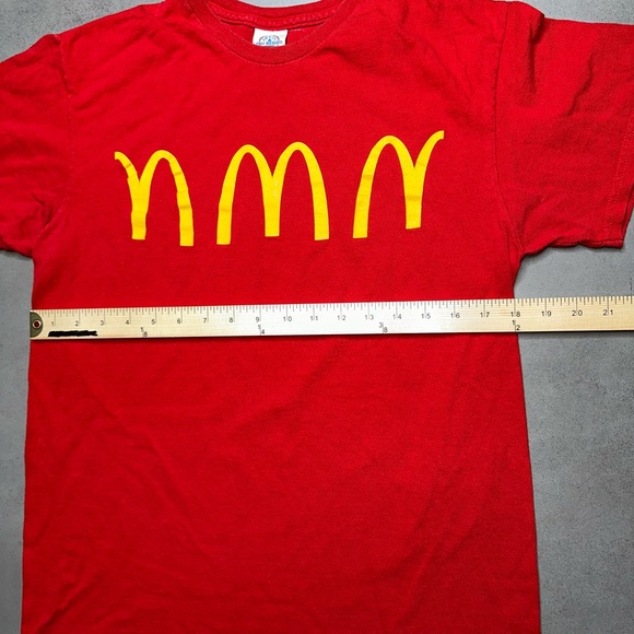 Vintage McDonalds Red T-shirt - M - Picture 4 of 8